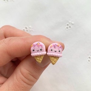 Cercei inghetate - bijuterii - cercei - cercei cu figurine - Artynos.ro