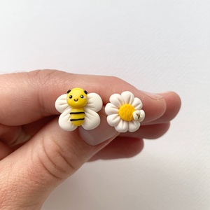 Cercei Donuts Coffee, Bijuterii, Cercei, Cercei cu figurine, Plastilina, ARTYNOS