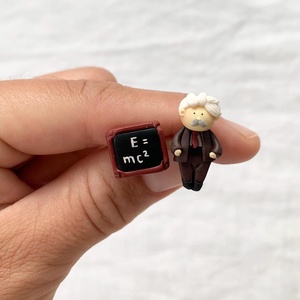 Cercei haiosi, Bijuterii, Cercei, Cercei cu figurine, Plastilina, ARTYNOS