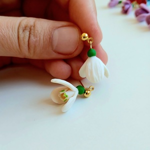 Cercei ghiocei - bijuterii - cercei - cercei cu figurine - Artynos.ro