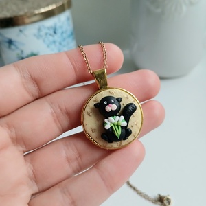 Colier Pisicuta - bijuterii - coliere - coliere cu pandative - Artynos.ro