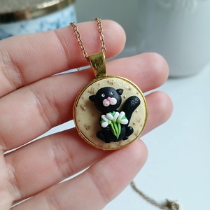 Colier Pisicuta - bijuterii - coliere - coliere cu pandative - Artynos.ro