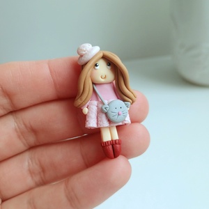 Broșă Mărțișor  - bijuterii - mărțișor - Artynos.ro