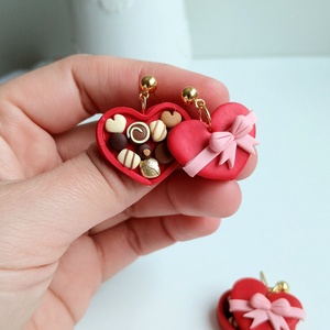 Cercei Chocolate - bijuterii - cercei - cercei cu figurine - Artynos.ro