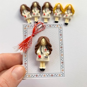 Brosa Doctorita, Bijuterii, Martisor, , ARTYNOS