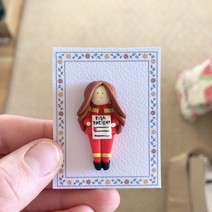 Brosa Doctorita/asistenta UPU, Bijuterii, Martisor, , ARTYNOS