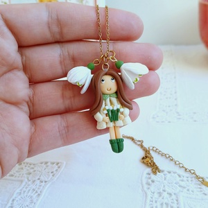 Colier Ghiocei - bijuterii - coliere - coliere cu pandative - Artynos.ro