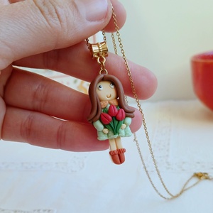 Colier Lalele, Bijuterii, Coliere, Coliere cu pandative, , ARTYNOS