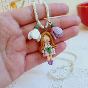 Colier Primavara - bijuterii - coliere - coliere cu pandative - Artynos.ro