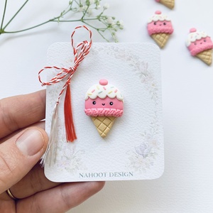 Broșă Mărțișor  - bijuterii - mărțișor - Artynos.ro