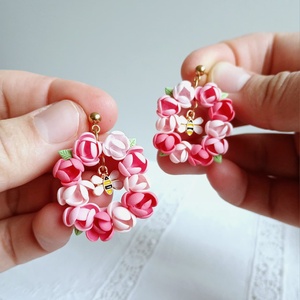 Cercei Bloom - bijuterii - cercei - cercei cu figurine - Artynos.ro