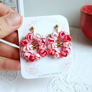 Cercei Bloom - bijuterii - cercei - cercei cu figurine - Artynos.ro