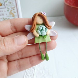 Broșă Zână - bijuterii - mărțișor - Artynos.ro