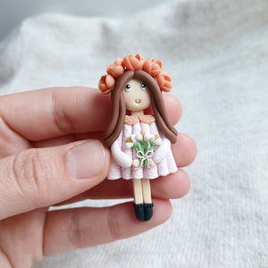 Broșă Mărțișor  - bijuterii - mărțișor - Artynos.ro