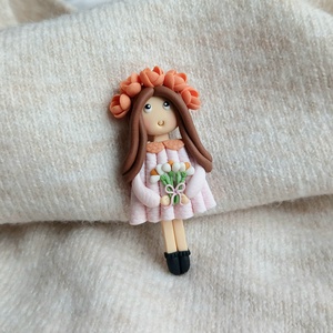 Broșă Mărțișor  - bijuterii - mărțișor - Artynos.ro