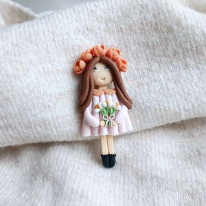 Broșă Mărțișor  - bijuterii - mărțișor - Artynos.ro