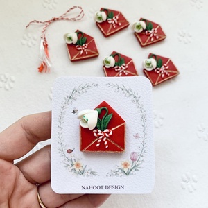 Martisor Ghiocel - crăciun - cadouri de moș crăciun - cadouri de moș crăciun - Artynos.ro