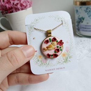 Colier Bird - bijuterii - coliere - coliere cu pandative - Artynos.ro