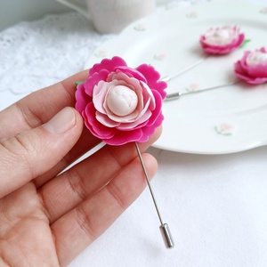 Broșă Bujor - Artynos.ro