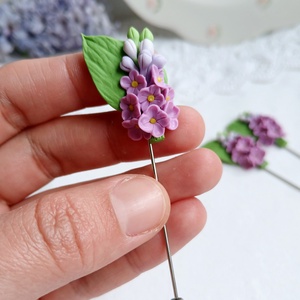 Brosa Liliac, Bijuterii, Brose, , ARTYNOS