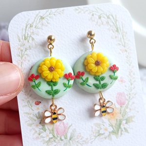 Cercei Sunflower - Artynos.ro