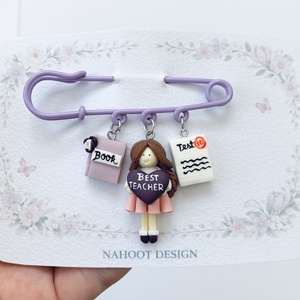 Brosa pe ac Best Teacher - Artynos.ro