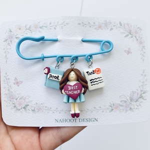 Brosa pe ac Best Teacher - Artynos.ro