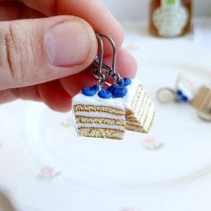 Cercei Blueberry Cake - Artynos.ro