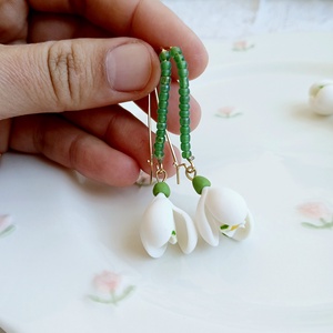 Cercei Ghiocei - bijuterii - cercei - cercei cu figurine - Artynos.ro