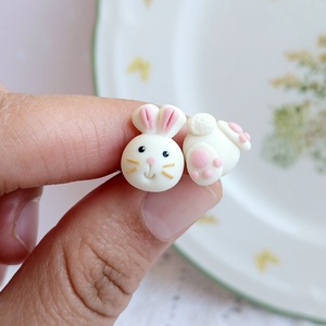 Cercei Iepuras - bijuterii - cercei - cercei cu figurine - Artynos.ro