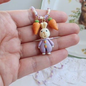 Colier Bunny - bijuterii - coliere - coliere cu pandative - Artynos.ro