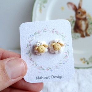 Cercei Oițe - bijuterii - cercei - cercei cu figurine - Artynos.ro