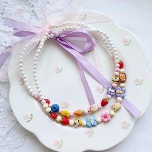 Colier Sweet Easter - bijuterii - coliere - coliere cu pandative - Artynos.ro