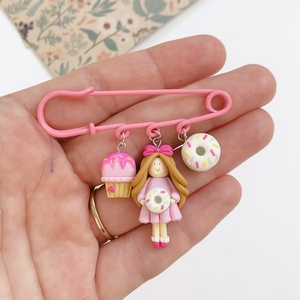 Broșă pe ac Candy Land - bijuterii - mărțișor - Artynos.ro