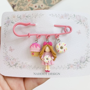 Broșă pe ac Candy Land - bijuterii - mărțișor - Artynos.ro