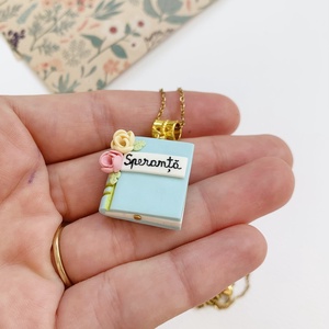 Colier Carte - crăciun - cadouri de moș crăciun - cadouri de moș crăciun - Artynos.ro