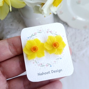 Cercei Narcise - bijuterii - cercei - cercei cu figurine - Artynos.ro