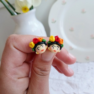Cercei Art - bijuterii - cercei - cercei cu figurine - Artynos.ro