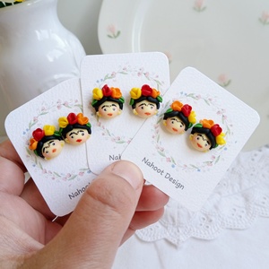 Cercei Art - bijuterii - cercei - cercei cu figurine - Artynos.ro