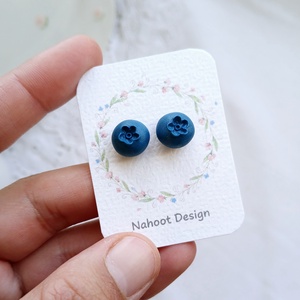 Cercei Afine - bijuterii - cercei - cercei cu figurine - Artynos.ro