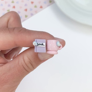 Cercei Cana si carte - bijuterii - cercei - clipsuri - Artynos.ro