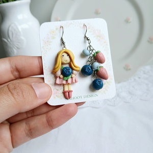 Cercei Forest Fruits - bijuterii - cercei - cercei cu figurine - Artynos.ro