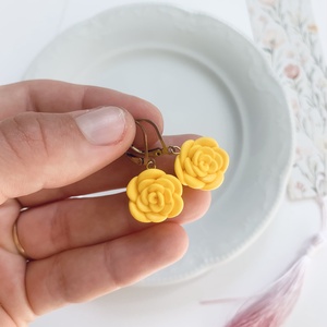 Cercei flowers - bijuterii - cercei - cercei cu figurine - Artynos.ro