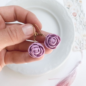 Cercei flowers - bijuterii - cercei - cercei cu figurine - Artynos.ro