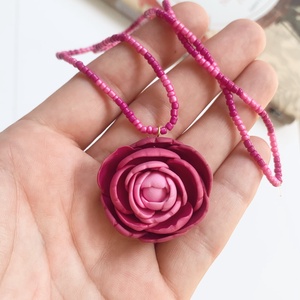 Colier Peony - crăciun - cadouri de moș crăciun - cadouri de moș crăciun - Artynos.ro