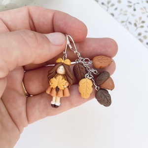 Cercei I love autumn, Casa & Stil de viata, Decoratiuni de casa, Halloween - tot ce ai nevoie de o petrecere!, Bijuterii de Halloween, , Completeaza-ti tinuta de toamna cu cele mai frumoase accesorii marca Nahoot Design!

Cercei lucrati..., ARTYNOS