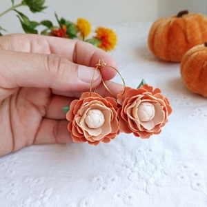 Cercei Autumn - bijuterii - cercei - cercei cu figurine - Artynos.ro