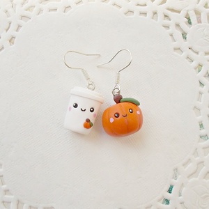 Cercei pumpkin spice latter - casă & stil de viață - decorațiuni de casă - halloween - tot ce ai nevoie de o petrecere! - bijuterii de halloween - Artynos.ro