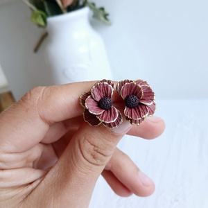 Cercei Autumn Flowers - bijuterii - cercei - cercei cu figurine - Artynos.ro
