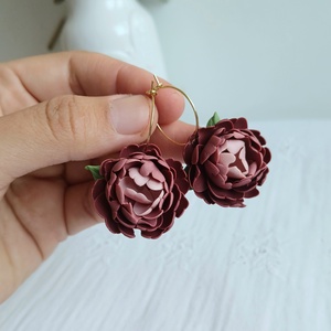 Cercei Autumn Flowers - bijuterii - cercei - cercei cu figurine - Artynos.ro
